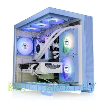 Корпус Thermaltake View 380 TG ARGB Hydrangea Blue CA-1Z2-00MFWN-00